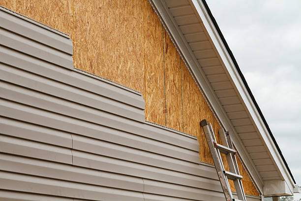 Professional Vinyl Siding technician working in Buckingham, VA